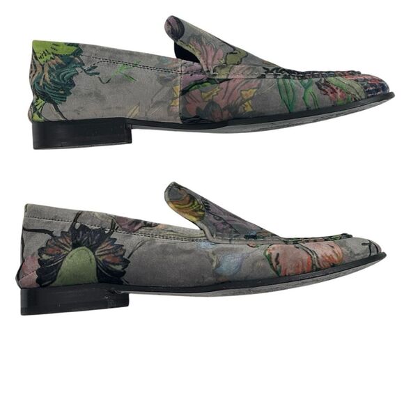 Rag & Bone Alix Velvet Convertible Mules Size EU 37 Floral Loafers - Picture 5 of 12